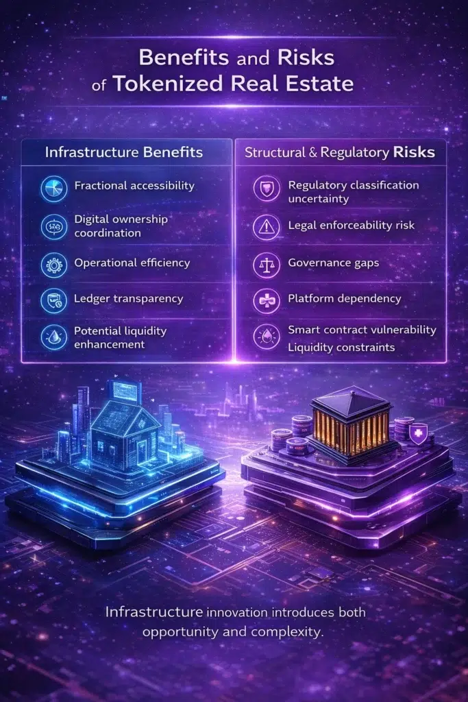 Benefits and Risks of Tokenized Real Estate at a Glance