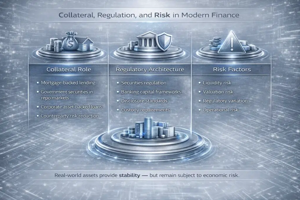 Collateral, regulation, and risk in finance