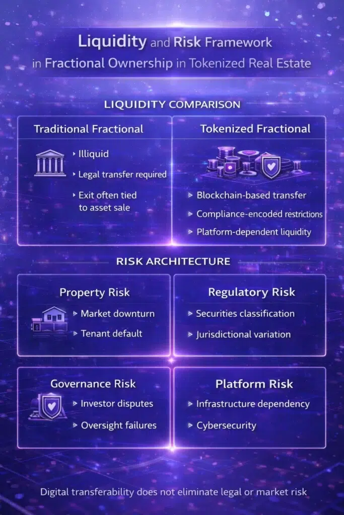 Liquidity and risk in real estate tokens