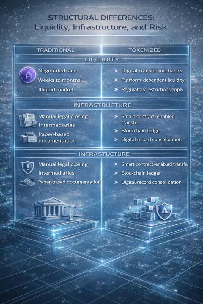 Structural differences in investment systems